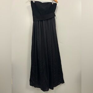 Vera Wang White Bridal Strapless Dress Bridesmaid Size 10